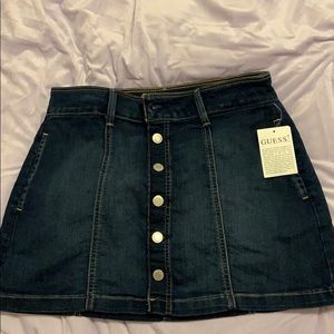 Guess jean skirt